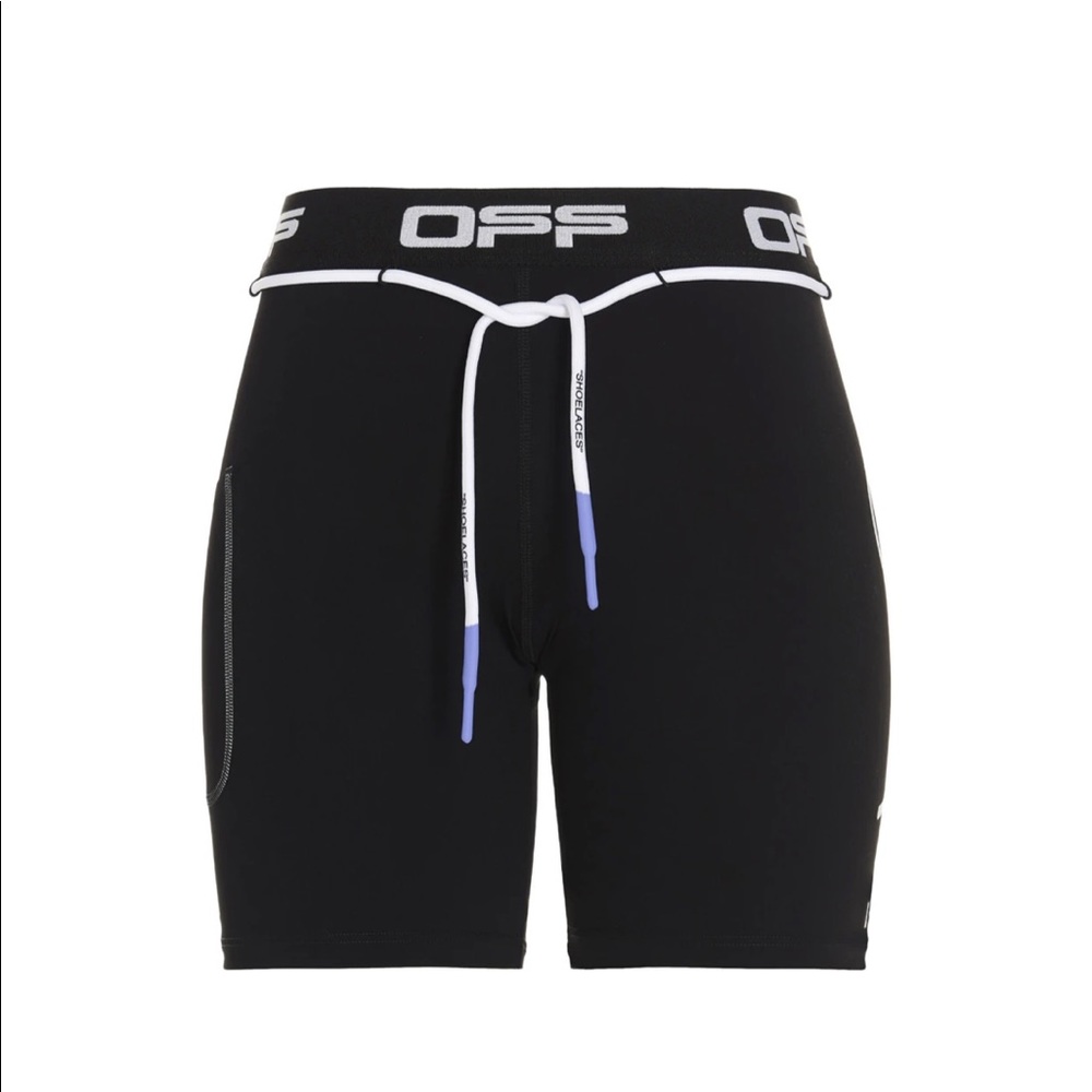 Brand New Off- White biker shorts Size M